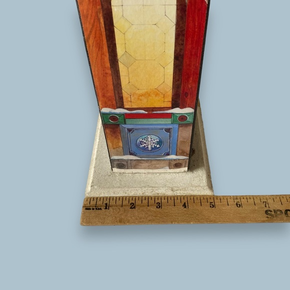 Costco Wooden Advent Calendar Victorian House With Santa 24 Compartment - Picture 14 of 14